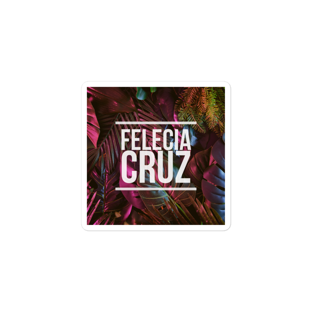 Felecia Cruz “Electric Jungle” Sticker