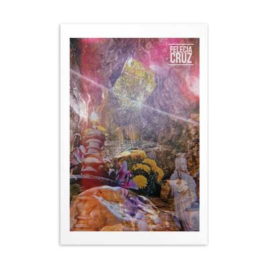 Felecia Cruz “Marble Magic” Collectable Postcard
