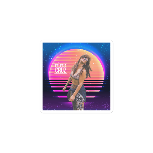 Felecia Cruz 1980’s Sticker