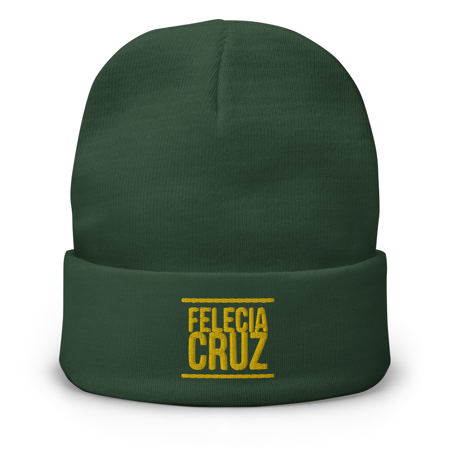 Felecia Cruz Logo Embroidered Beanie