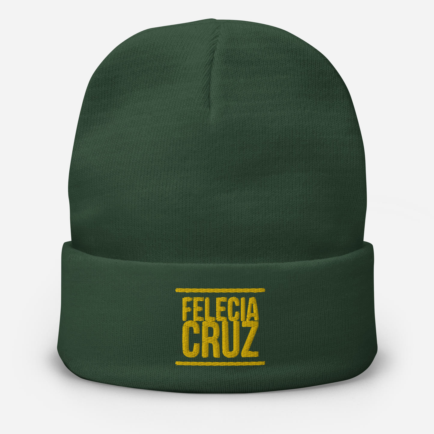 Felecia Cruz Logo Embroidered Beanie