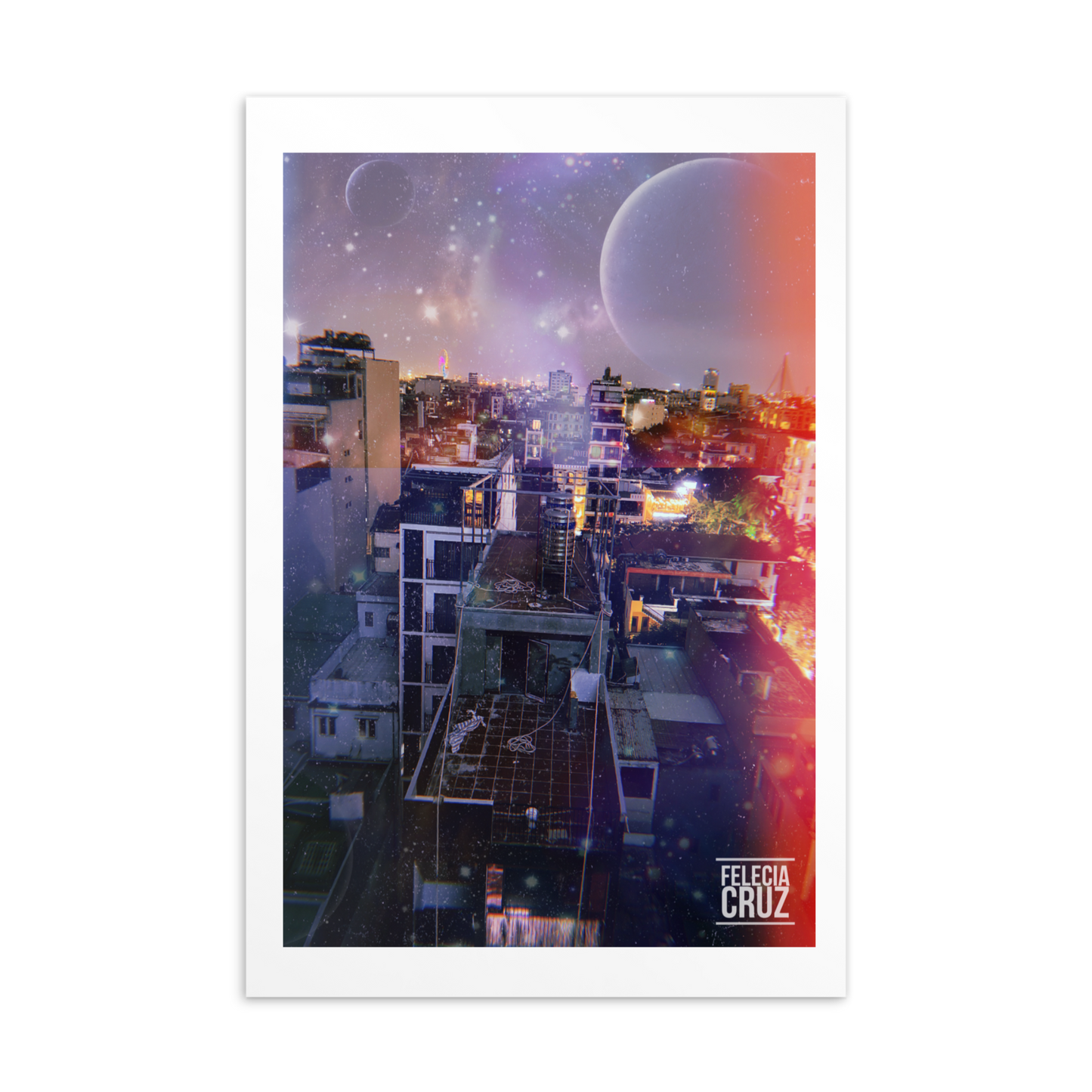 Felecia Cruz “Magic City” Collectable Postcard